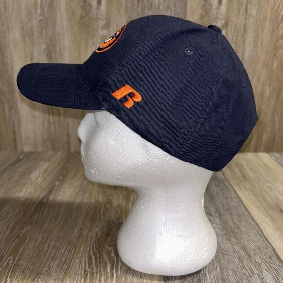 Auburn Tigers Hat Cap Blue Russell Athletic Tiger Eye War Eagle Strapback - Picture 6 of 8